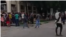 Protesta en el Vedado, La Habana