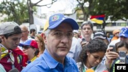 Alcalde mayor de Caracas, Antonio Ledezma.