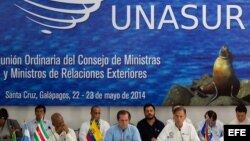 Encuentro de cancilleres de la Unión de Naciones Suramericanas (Unasur), en la isla Santa Cruz, Archipiélago de Galápagos (Ecuador). 