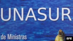 Encuentro de cancilleres de la Unión de Naciones Suramericanas (Unasur), en la isla Santa Cruz, Archipiélago de Galápagos (Ecuador). 