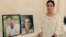Rosa María junto a una imagen de su padre, Oswaldo Payá, y Harold Cepero. Foto: @Rosamariapaya.