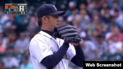 Hisashi Iwakuma pintó de blanco a los Orioles.