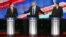 Ted Cruz, Donal Trump y Marco Rubio, en debate. Foto de archivo.