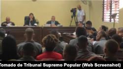Juicio a los manifestantes del 17 de marzo de 2024 en Bayamo.