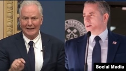 El recaudador de impuestos de Miami-Dade, Dariel Fernández (der.), rechazó las declaraciones del senador Chris Van Hollen. 