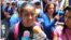 Gaby Arellano, líder estudiantil venezolana, en una imagen de archivo durante las protestas que tuvieron lugar en enero.