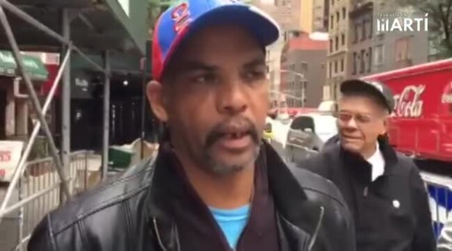 Exiliados se manifiestan ante misión cubana en Naciones Unidas