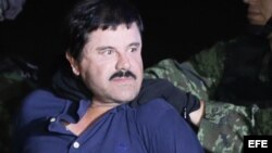 El narcotraficante Joaquín "El Chapo" Guzmán.