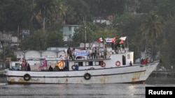 Nuestra America Convoy, en La Habana.