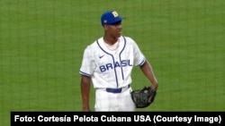 Con 17 años, Joseph Contreras debutó ante EEUU en el Clásico Mundial.