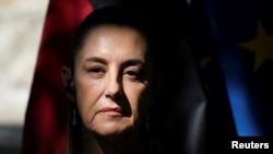 La presidenta de México, Claudia Sheinbaum, en el Museo Maya de Cancún, el 19 de marzo de 2026. REUTERS/Paola Chiomante