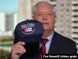 El senador Linsey Graham en declaraciones a Fox News, el 8 de marzo de 2026.