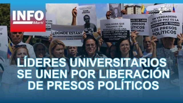 Líderes universitarios se unen por liberación de presos políticos - enero 27, 2026