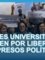 Líderes universitarios se unen por liberación de presos políticos