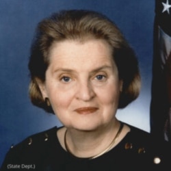 Madeleine Albright (Depto. de Estado)