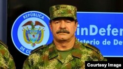 Mayor general Javier Flórez, del ejército colombiano.