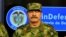 Mayor general Javier Flórez, del ejército colombiano.