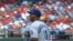 Erisbel Arruebarrena con los Dodgers de Los Angeles