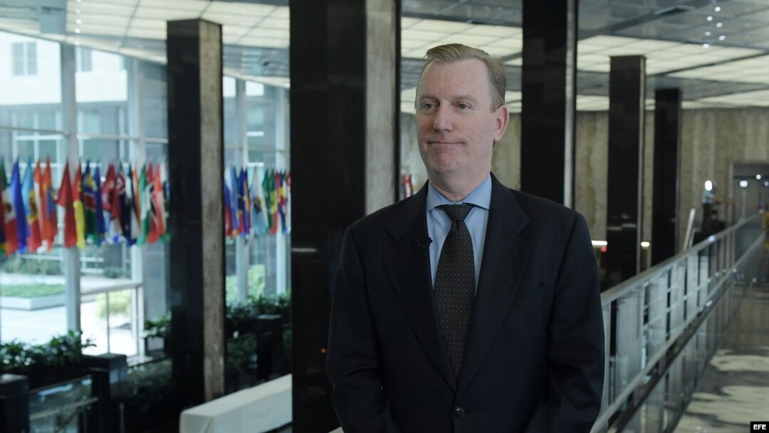 El subsecretario adjunto de Estado de EEUU para Suramérica, Michael Fitzpatrick. 