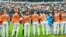 Equipo de pelota holandés.