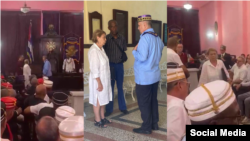 Masones se concentraron en La Habana para respaldar a José Ramón Viñas Alonso ante una intervención del MINJUS.