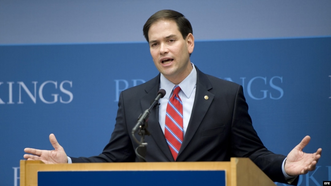 El senador republicano de Florida, Marco Rubio.