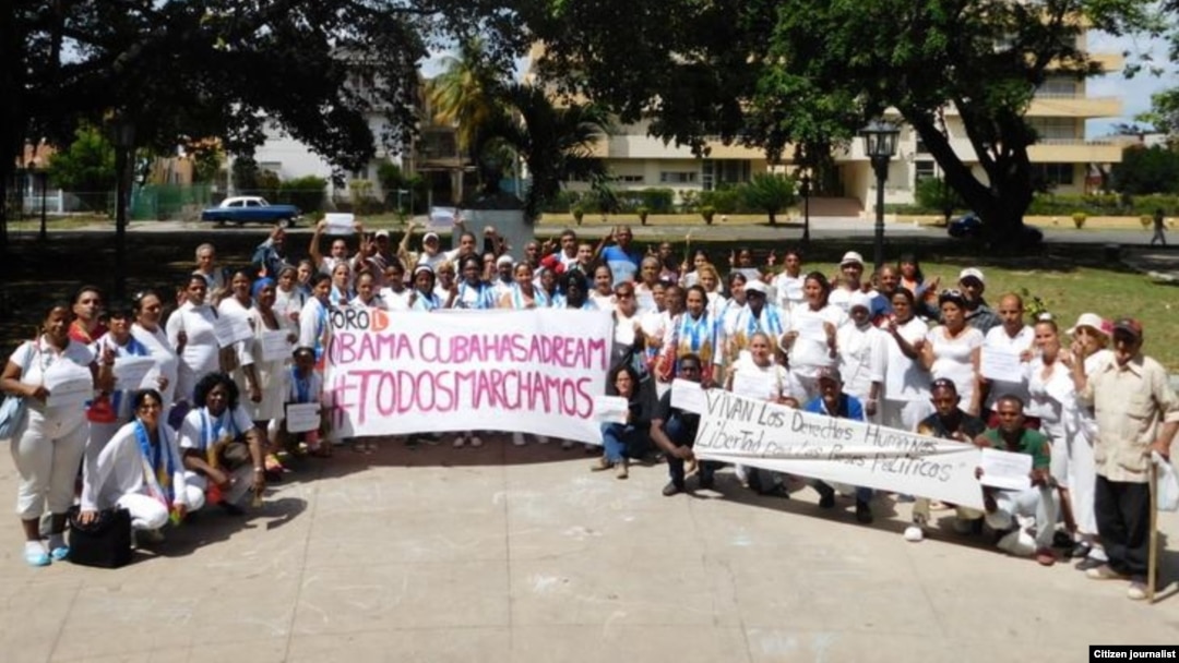 #TodosMarchamos del domingo 13 de marzo, antes de iniciar la marcha. Foto: Ángel Moya.