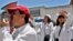 Protesta de médicos ecuatorianos