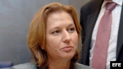 La ministra israelí de Justicia, Tzipi Livni. Archivo