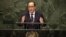 El presidente francés François Hollande durante la Asamblea General de la ONU