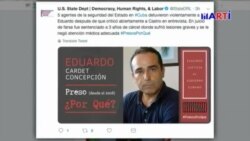 MCL pide a Pedro Sánchez interceder por la liberación del Dr. Cardet