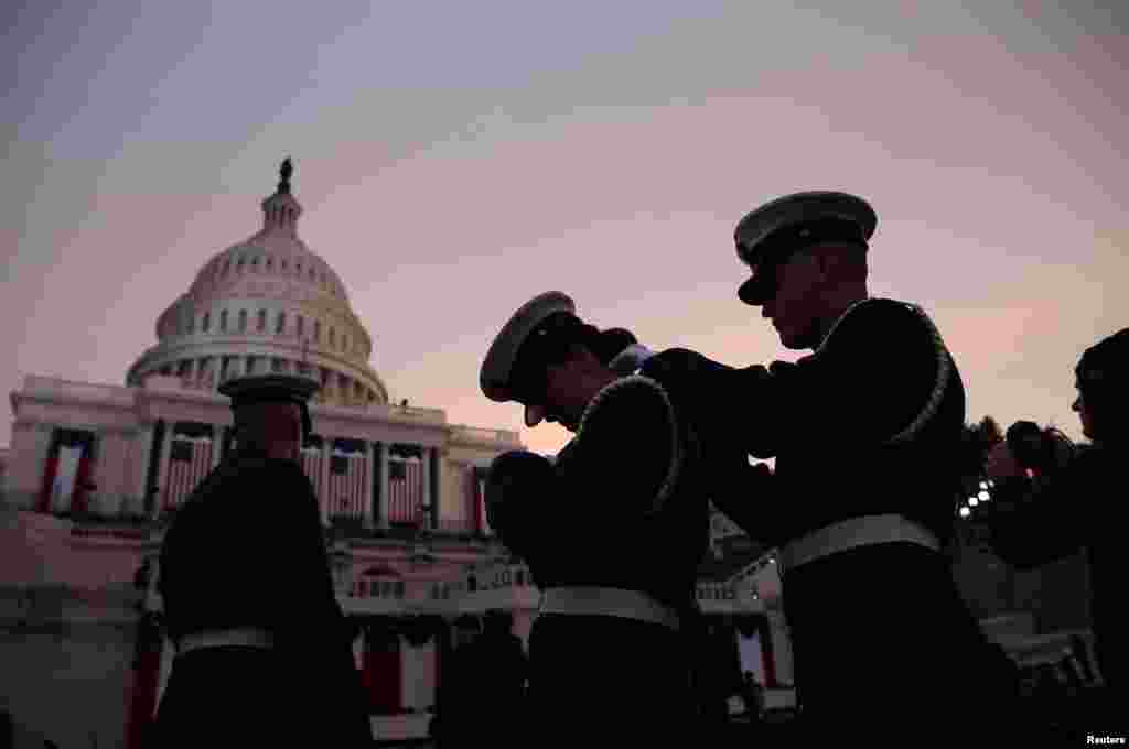 Los preparativos para la inauguración de Barack Obama