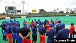 Equipo Cuba en Puerto Rico.