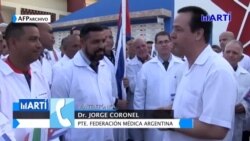 Médicos cubanos enviados a combatir el COVID-19 en Sudáfrica