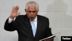 Omar Barboza, nuevo presidente del Parlamento venezolano.