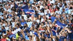 Fanáticos de Cabo Verde y Argentina abarrotaron el 3 de julio el Hard Rock Stadium de Miami. La imagen se ha repetido en todos los estadios en Estados Unidos, México y Canadá.