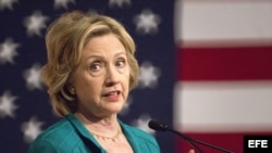Hillary Clinton busca la candidatura presidencial por parte de los demócratas.