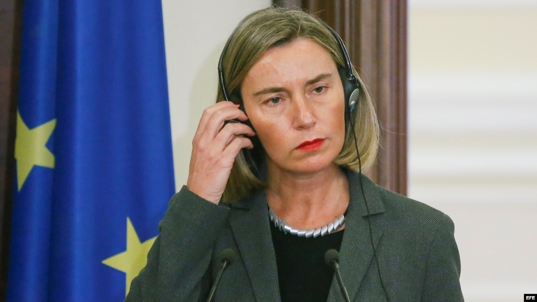 La jefa de la diplomacia europea, Federica Mogherini. (Archivo)