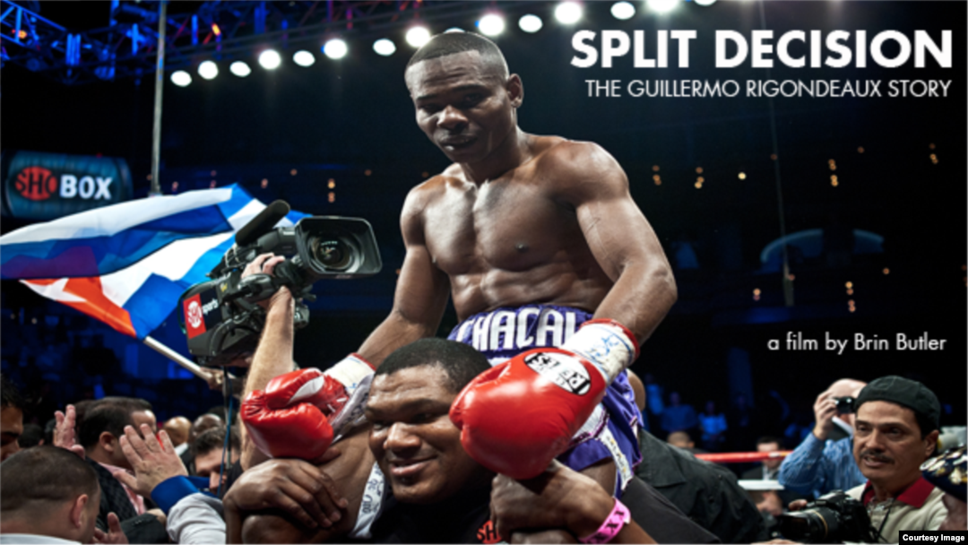 Guillermo Rigondeaux en el documental "Split Decision".