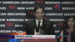 Marco Rubio cesa su campaña para la presidencia de EEUU