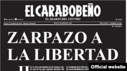 "El Carabobeño" abandonó su tirada impresa por falta de divisas para comprar papel, tras más de ocho décadas de existencia.