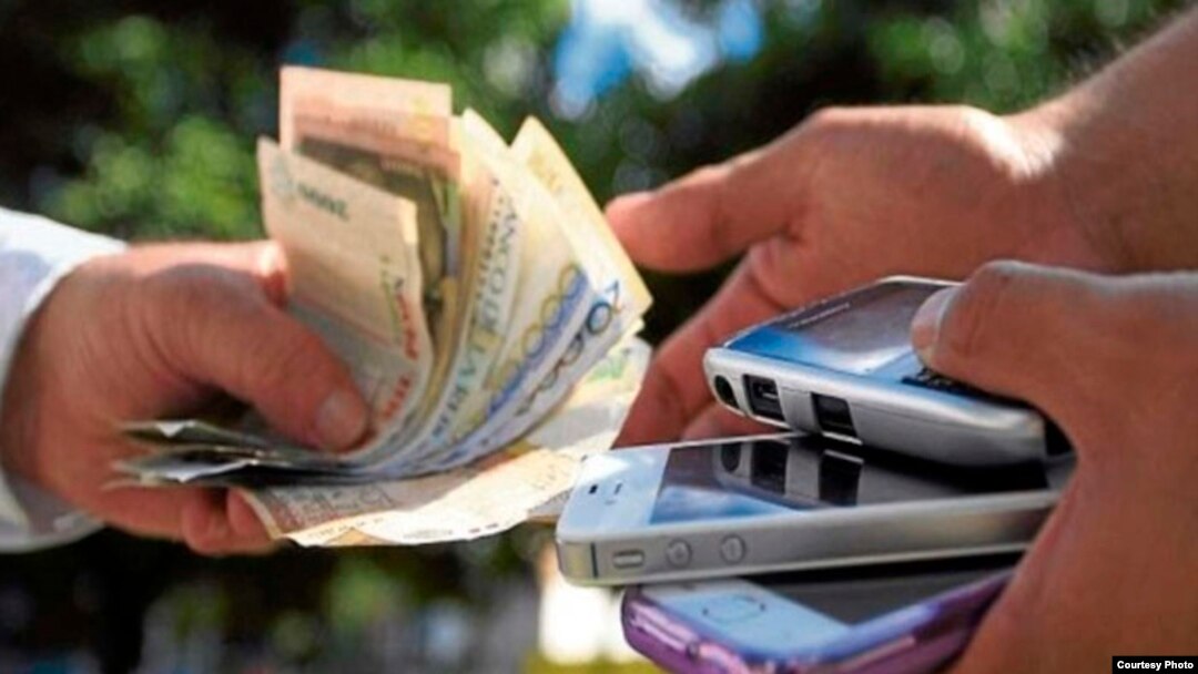 Celulares robados en Colombia