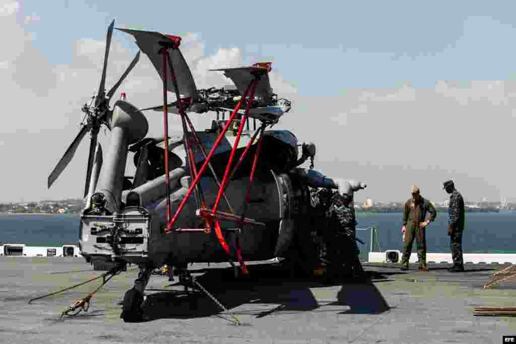 El buque, el más moderno de guerra estadounidense, inició en el puerto colombiano de Cartagena de Indias una gira que le llevará a distintos países latinoamericanos, entre ellos Cuba.