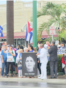 Exiliados se manifiestan el 3 de mayo de 2025, en Miami, en apoyo a presos políticos cubanos.