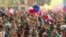 París celebra la clasificación de Francia a la final del Mundial (VIDEO)