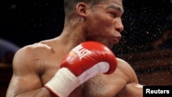 Yuriorkis Gamboa, en una foto de archivo. REUTERS/Steve Marcus