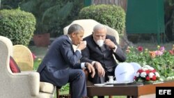 Obama de visita en India 