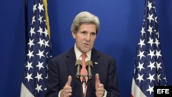 Conferencia de prensa de John Kerry 