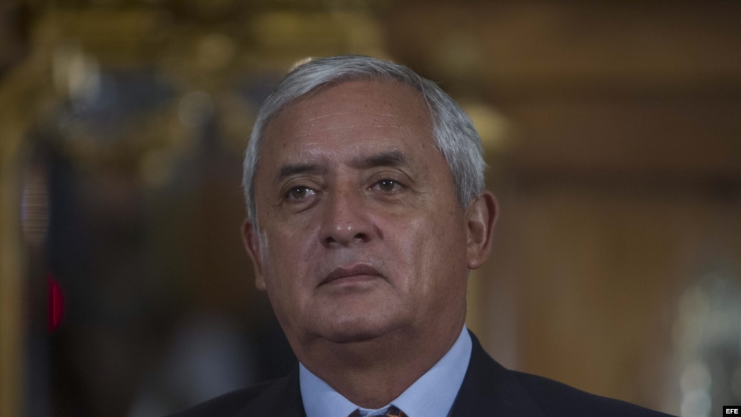 El presidente guatemalteco, Otto Pérez Molina.