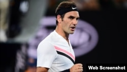 Federer jugará la tercera ronda del Australian Open.